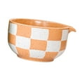 thumbnail image 2 of Siruishop Ceramic Matcha Bowl Traditional Porcelain Tea Bowl for Kitchen Tea House Men Yellow, 2 of 8