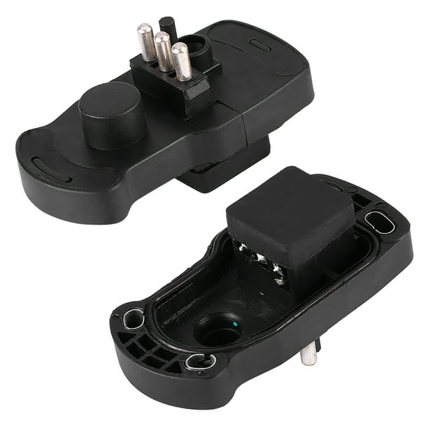 Potenciómetro de aire del sensor del acelerador Potentiómetro de Alto Rendimiento Parte de Reemplazo Compatible Con Benz 343722224035 Plástico negros 80x40 mm