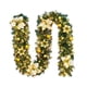 thumbnail image 3 of Guirnalda de encriptación colgante de flores de ratán de 2,7 m de lujo con bolas rojas para decoración de árboles de Navidad para fiestas en casa, 3 of 5