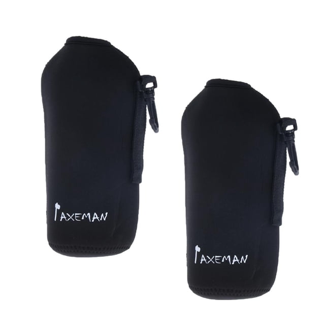 2 uds bolsa de botella de agua manga botella de neopreno 1000ml shamjiam Funda para botella de agua para deportes