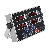 Fiocias Digital Kitchen Timer Professional Memory Function Commercial Kitchen Timer for 4 Channels