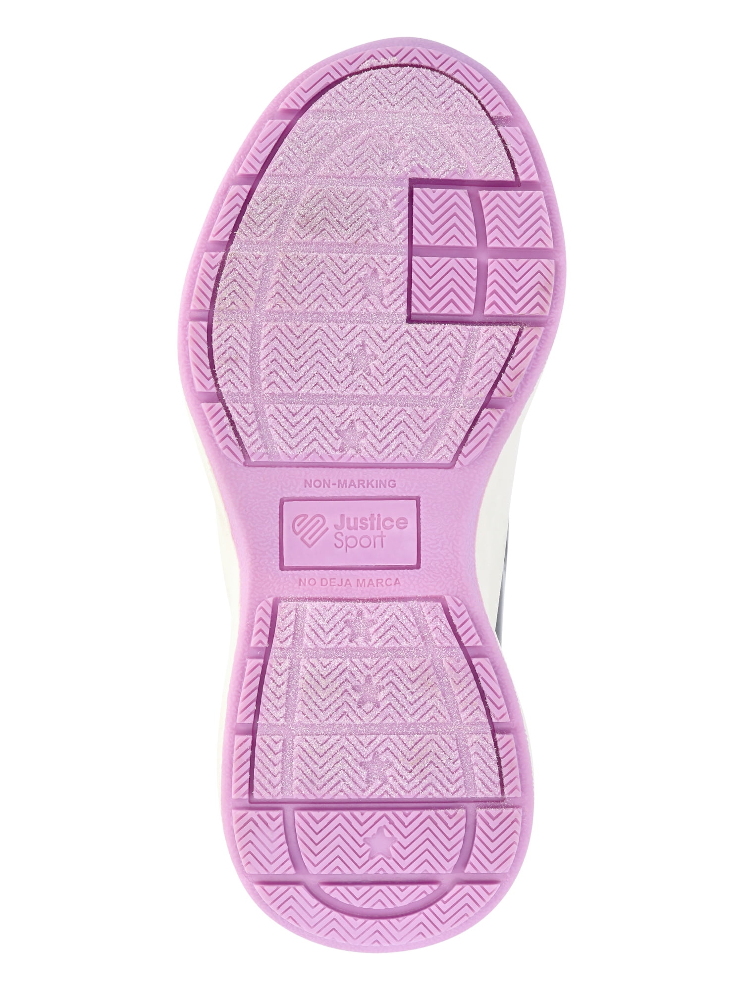 Justice Little and Big Girls Zip Sneakers