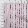 thumbnail image 2 of oneOone Georgette Viscose Light Pink Fabric Abstract Stripes Craft Projects Decor Fabric Printed By The Yard 42 Inch Wide, 2 of 6