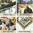 thumbnail image 4 of Bigfoot Gifts, Big Foot Sasquatch Gifts, Sasquatch Gifts, Bigfoot Gifts for Men Women, Christmas Birthday Gifts for Sasquatch Lovers, Gifts for Bigfoot Lovers, Big Foot Throw Blanket 60"X50", 4 of 6