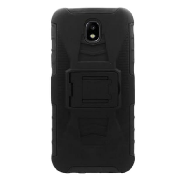 Funda Uso Rudo Clip 360 Para Samsung J7 Prime Más 2 Micas De Cristal