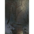 thumbnail image 2 of Ladislav Mednyánszky 11x14 Black Ornate Wood Framed Double Matted Museum Art Print Titled: Winter. Winter Night (1888), 2 of 5