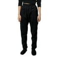thumbnail image 3 of Letdown Women Footed Pants Winter Warm Footies Loungewear Bottom with Pockets Elastic Waist Thermal Pajamas Pant (Black,L), 3 of 9