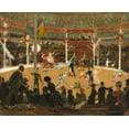 thumbnail image 2 of Valadon, Suzanne 24x20 White Modern Wood Framed Museum Art Print Titled - The Circus, 2 of 4