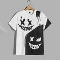 thumbnail image 3 of Street Fashion T-Shirt For Men Short Sleeve Hip Hop Print Tee Shirt Handsome Male T Shirt Pullover Man Oversized Clothing 2024, 3 of 7