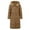 Yellow, variant on Vedolay Women's Coat 2023 Winter Coats Mid-Length Hooded Outwear Jackets Casual Outcoats A,M