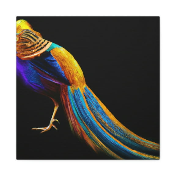Golden Pheasant Majesty - Canvas
