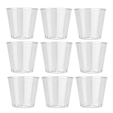 

Milexda Party Shot 10PCS Birthday Jelly Tumblers Cups Plastic Clear Disposable Glasses Kitchen，Dining & Bar