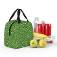 thumbnail image 4 of KLL Kiwi Fruit Print Insulated Lunch Bag Women, Reusable Cute Tote Lunch Box for Adult & Men, Leakproof Cooler Lunch Bags for Work Office Travel Picnic, 4 of 5