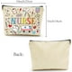 thumbnail image 2 of Bolsas de lona, ​​bolsa de almacenamiento para enfermeras, bolsa de cosméticos de gran capacidad, bolsa organizadora para herramientas de maquillaje, bolsa con cremallera, 2 of 9