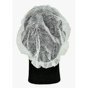 G & F 13040-100 Disposable Hair Net, Spun-Bonded Polypropylene, White, 100 pack
