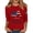 Wine, variant on Iaqnaocc Shirts for Women 3/4 Sleeve 250 anniversary usa shirt Trendy Patriotic Flag Print Tee Fashion Fall Spring Round Neck Vacation Outfits White M