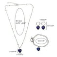 thumbnail image 5 of WE-POLUJ Mood Heart Pendant Necklaces Temperature Control Color Change Clavicle Chain, 5 of 11