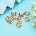 thumbnail image 2 of Accesorios de ropa de bricolaje, 10 piezas de diamantes de imitación de circonio para coser elipse, diamantes de imitación para coser, diamantes de imitación probados profesionalmente, 2 of 7