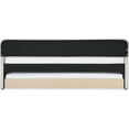 thumbnail image 4 of ClickDecor Carmina Upholstered Twin Size Daybed with Roll Out Trundle, Beige, 4 of 10
