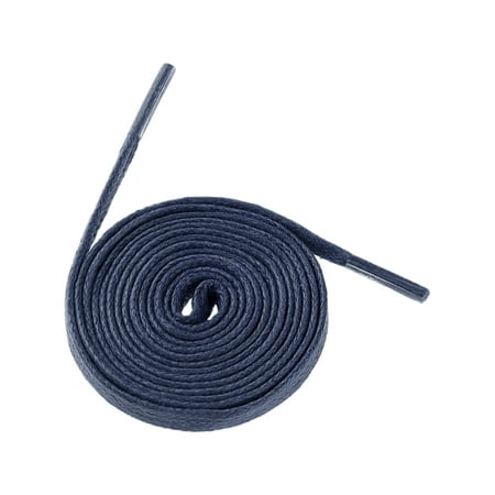 

Elerevyo 1 Pair Flat Shoe Laces Unisex Waxed Cotton Athletic Shoelaces Shoe String for Sneakers