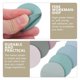 thumbnail image 4 of 400 Sheets Sticky Memo Pads Round Memo Sticker Memo Notes Sticker School Office Supplies, 4 of 5