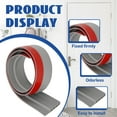 thumbnail image 3 of LAMIRO Door Stoppers for Bottom of Door,Wear-Resistant and Pressure-Resistant Door Draft Stopper,Self-Adhesive Design Draft Stopper for Bottom of Door,gray, 3 of 7