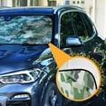 thumbnail image 3 of Yayeee Car Windshield Sun Shade Universal Fit Front Visor Protector, Army Green Camouflage Pattern, 3 of 8