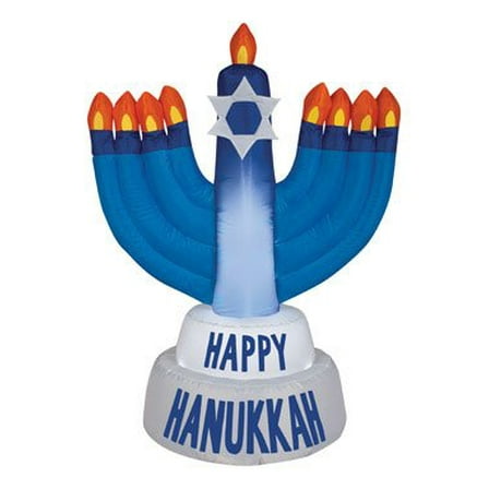 Gemmy Airblown Happy Hanukkah Menorah Inflatable