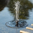 thumbnail image 1 of Outdoor Pool Waterview Flow Water Floating Solar Fountain_Perfect Gift, 1 of 5