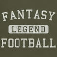thumbnail image 3 of CafePress - FANTASYFOOTBALLLEGEND Dark T Shirt - Men's Classic Graphic Cotton T-Shirt, 3 of 4