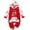 1pcs Red, variant on ATAIKU Newborn Baby Girls Boys My 1st Christmas Hooded Romper Infant Toddler Cotton Jumpsuit Xmas Fall Winter Outfits