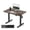 Black Walnut, variant on DESINO 40x24 inch Electric Standing Desk, Height Adjustable Sit Stand Desk with Memory Presets, Ergonomic Home Office Computer Desk with Anti-Collision, Black