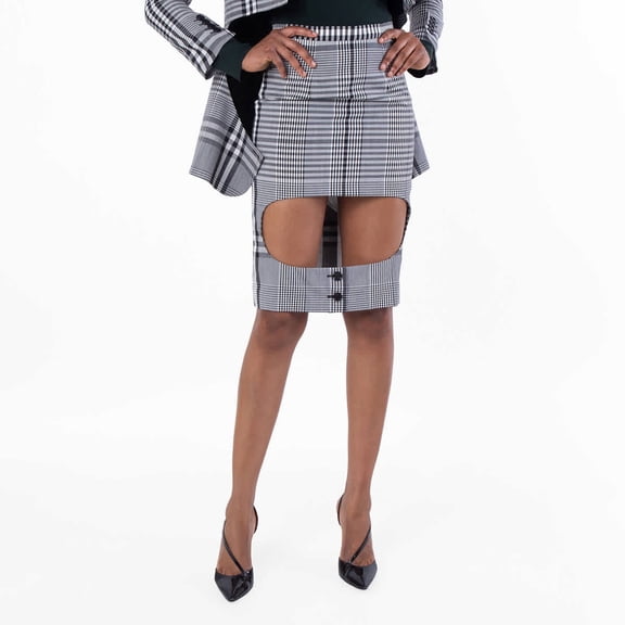 Burberry Ladies Black Ip Pattern Bottoms, Brand Size 6 (US Size 4)