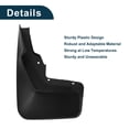 thumbnail image 4 of Unique Bargains Mud Flaps Splash Guards for Mercedes Benz GLE (WIth Pedal) 2020-2023 High Configuration W/Mount Accessories Mud Guards Front and Rear 1 Set, 4 of 6