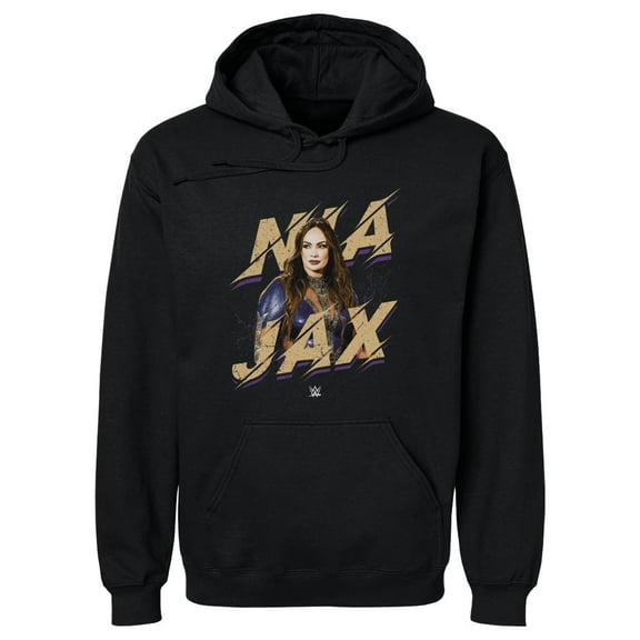 Men's 500 Level Black Nia Jax Name Pullover Hoodie