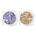thumbnail image 1 of thinsony 2 Box/set Nail Flakes Sequins Powder Metal Magic Paillette Shinning Manicure Nail Powder Decorations, 1 of 1