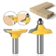thumbnail image 3 of 2pcs/set Milling Cutter Tools Shank Bit Raised Panel Cabinet Door Router Bit Sets Rounded Corner Knives Engraving, 3 of 4