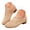 Coffee, variant on Jazz Shoes for Women Knit Slip on Low Chunky Heel Latin Ballet Flats Comfortable Casual Walking Dancing Shoe for Cheerleading Training Size 7,Black