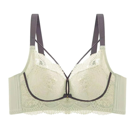 YOUSNH Women's Wireless Bra with Seamless Smooth Comfort Wirefree T Shirt Bra Bras for Women Grey 36