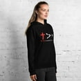 thumbnail image 4 of Christian Hoodie - The Cross is Greater Than my Past (Black, S), 4 of 4