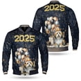 thumbnail image 3 of Happy New Year Havanese Welcome 2025 Balloon Firework Party All Over Print 3D Baseball Jacket Havanese Dog Lover Gifts Idea Bomber Jacket Softball - 01014, 3 of 6