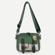 thumbnail image 1 of Bolsa Lindo bandolera pequeño para mujer Hit Color Zip Casual Shoulder Bag (Verde) Likrtyny Para Estrenar, 1 of 8