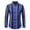 Blue#striped dress shirts, variant on DDAPJ pyju Men's Striped Dress Shirts Slim Fit Long Sleeve Business Casual Button Down Shirt Wedding Party Shirts with Chest Pocket Blue M