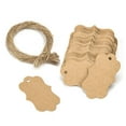 thumbnail image 6 of Gift Tags - 100Pcs Kraft Writable Tag Mini Tag Craft, 6 of 8