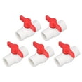 thumbnail image 4 of Pvc Ball Valve T Handle Ball Valve 5 Pcs Ball Valve Flat T Handle PVC Water Supply Ball Valve Switch For Swimming Pools, 4 of 8