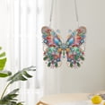 thumbnail image 5 of Colourful Butterfly Diamond Art Painting Kit Hanging, 5 of 7