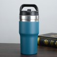 thumbnail image 1 of Nueva taza de acero inoxidable 304 con asa para coche, taza de café para coche, taza de hielo, taza de agua, 1 of 5