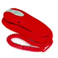 thumbnail image 2 of Slimline Red Colored Phone For Wall Or Desk With Memory, 2 of 2
