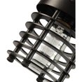 thumbnail image 5 of 2 Pack Single Head Iron Bar Restaurant Bedroom Staircase Industrial Circle Chandelier, Bulbs Included, 5 of 5