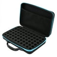 thumbnail image 4 of Estuche de transporte BuyweekMX para Aceite esencial Organizador 60 Botellas color azul, 4 of 5